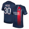 Original Fußballtrikot Paris Saint-Germain 2023-24 Messi 30 Heimtrikot Für Herren